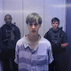 In this image from the video uplink from the detention center to the courtroom, Dylann Roof appears at Centralized Bond Hearing Court June 19, 2015, in North Charleston, S.C.
Grace Beahm-Pool/Getty Images